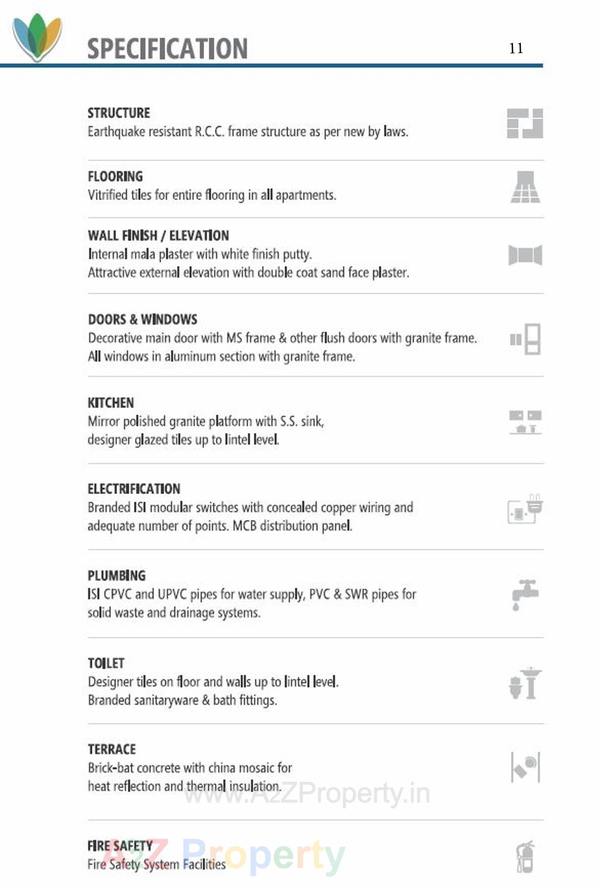  of real estate project Anamaya located at Hebatpur, Ahmedabad, Gujarat