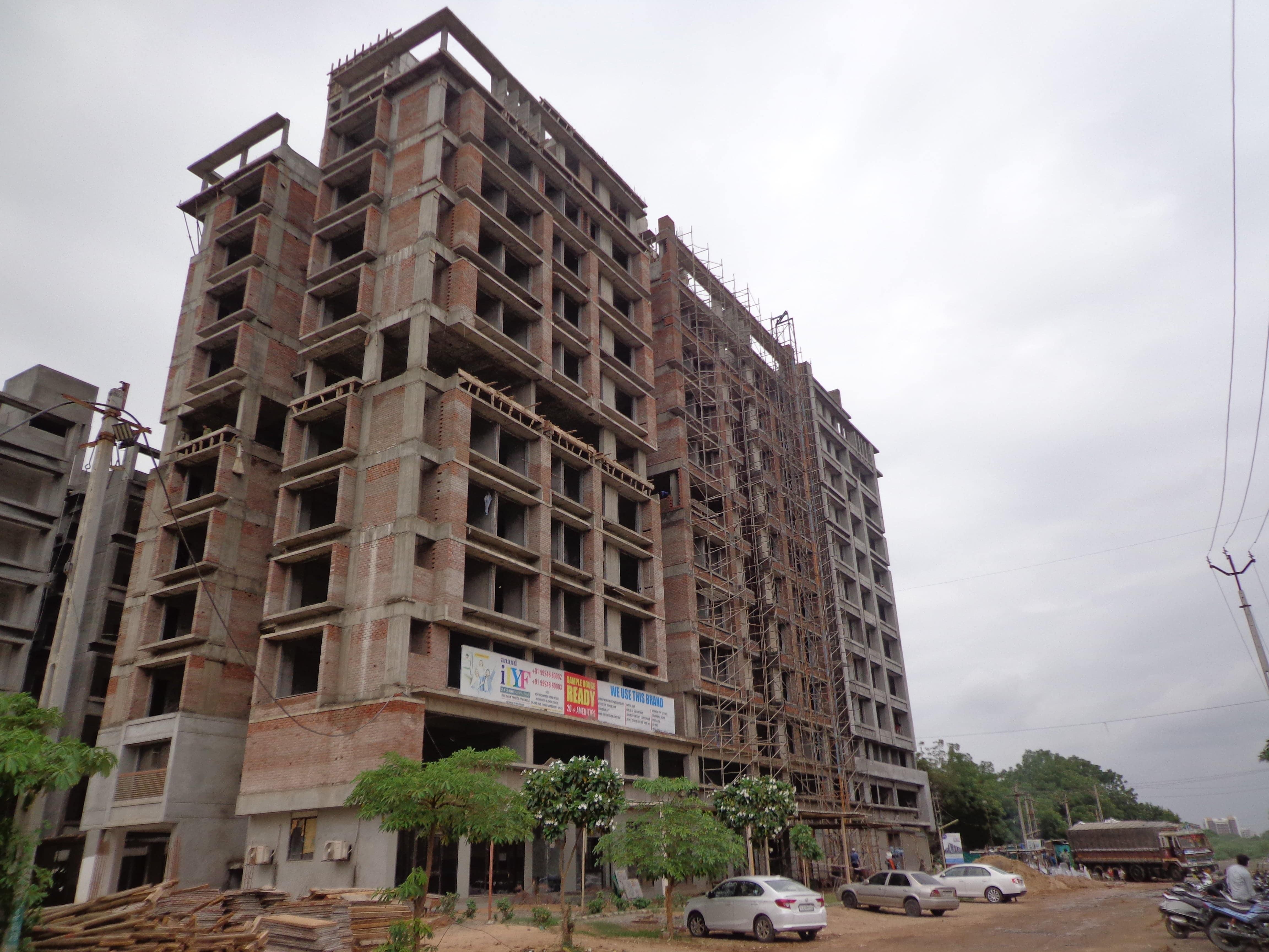 193588_const of real estate project Anand Ilyf located at Tragad, Ahmedabad, Gujarat