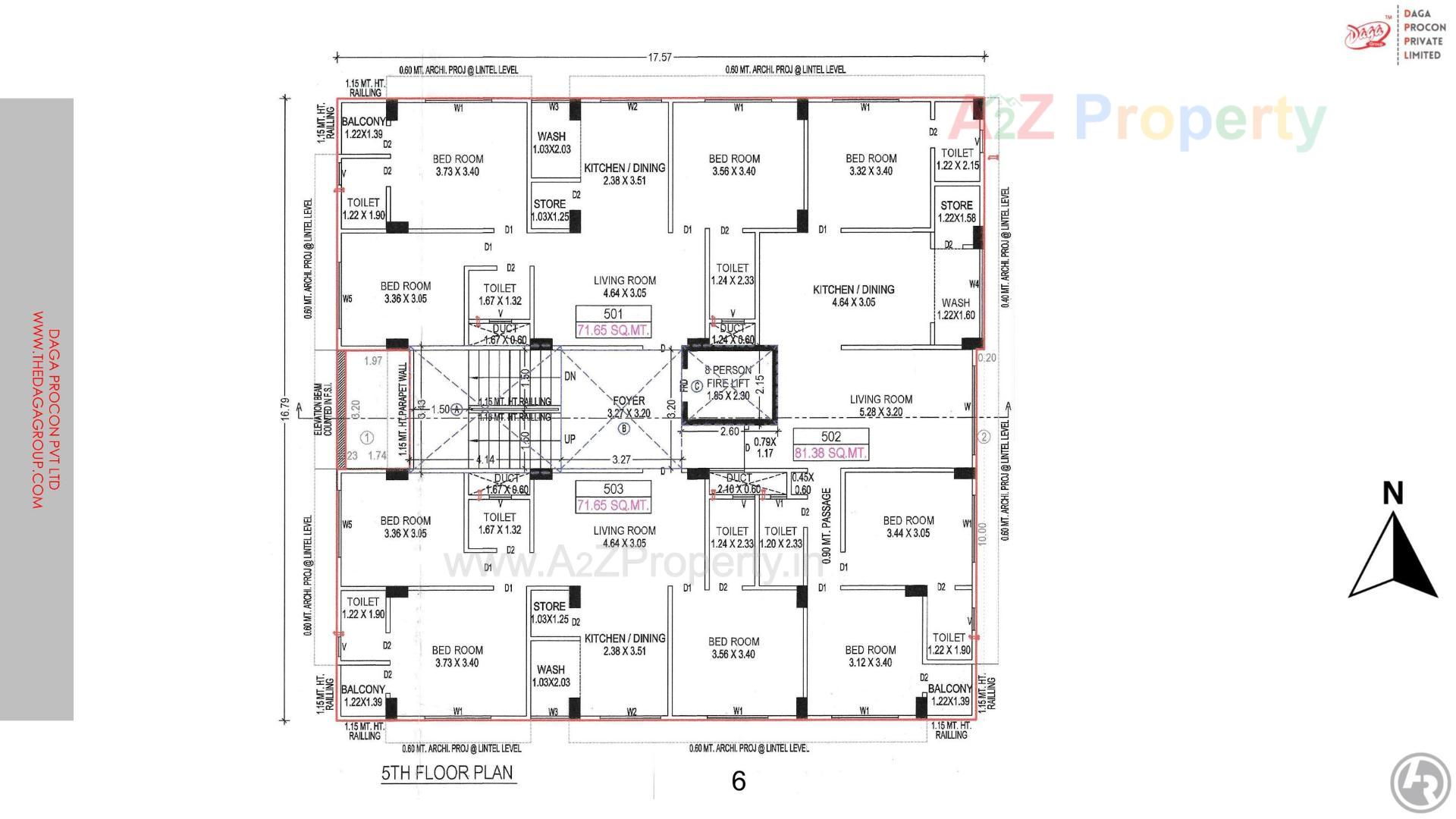 Layout of real estate project Anand Residency located at Maninagar, Ahmedabad, Gujarat