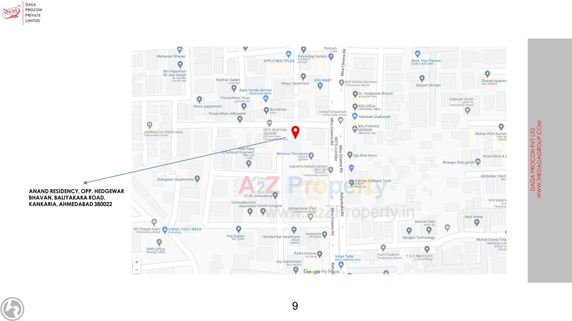  of real estate project Anand Residency located at Maninagar, Ahmedabad, Gujarat