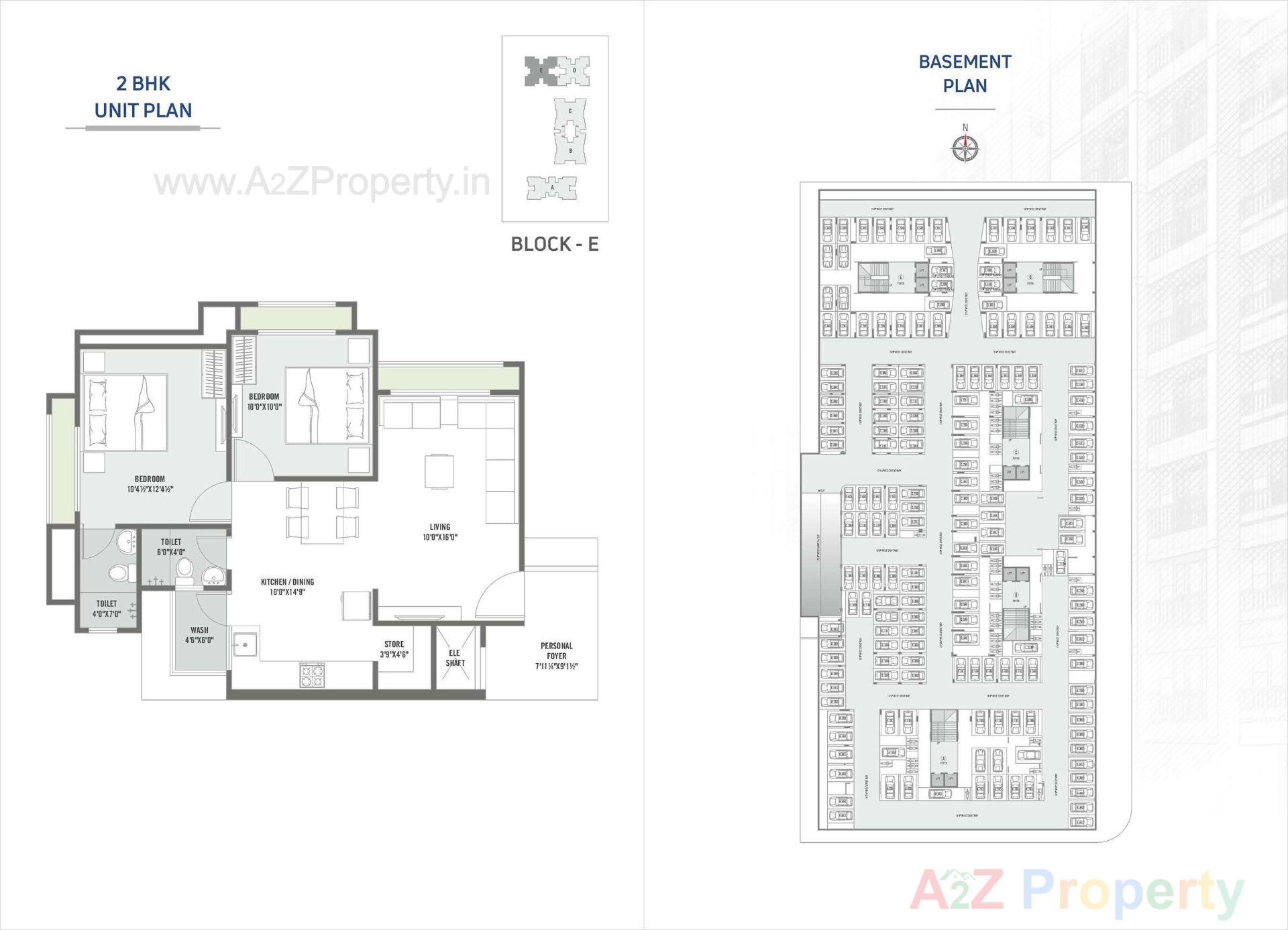 Layout of real estate project Anand Skylyf located at Chandkhed, Ahmedabad, Gujarat