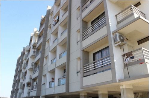 3D Elevation of real estate project Anand Square located at Tragad, Ahmedabad, Gujarat