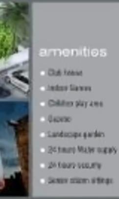 Amenities of Anand Square