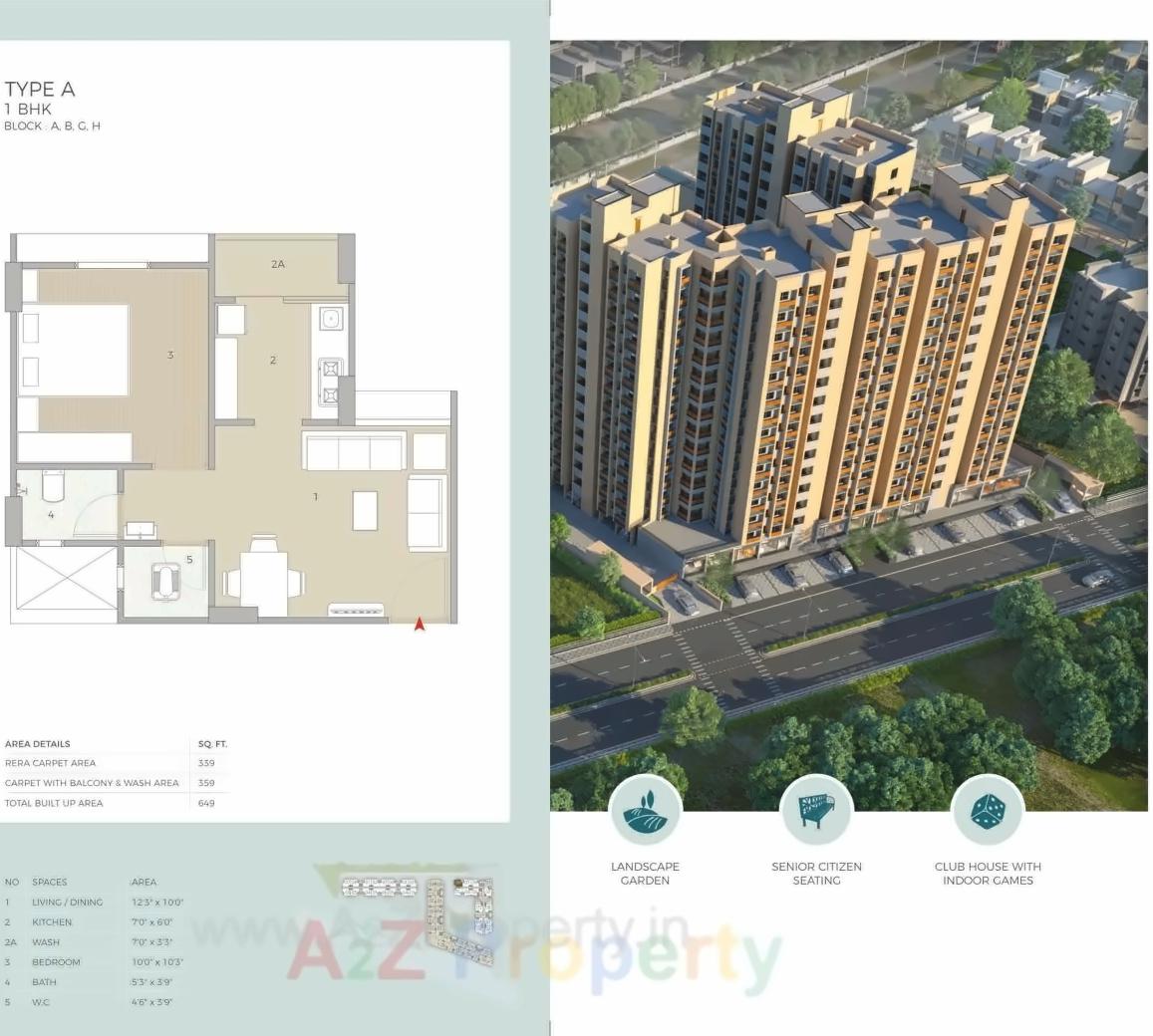  of real estate project Anant Sky located at Ranip, Ahmedabad, Gujarat