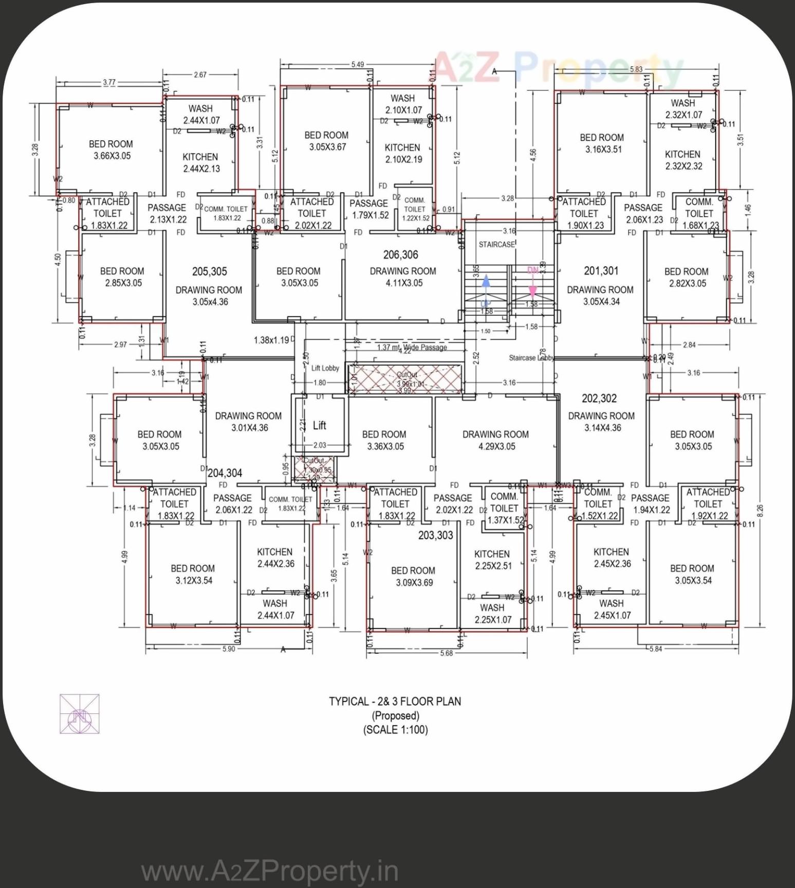 Layout of real estate project Ananta Elegance located at Ahmedabad, Ahmedabad, Gujarat