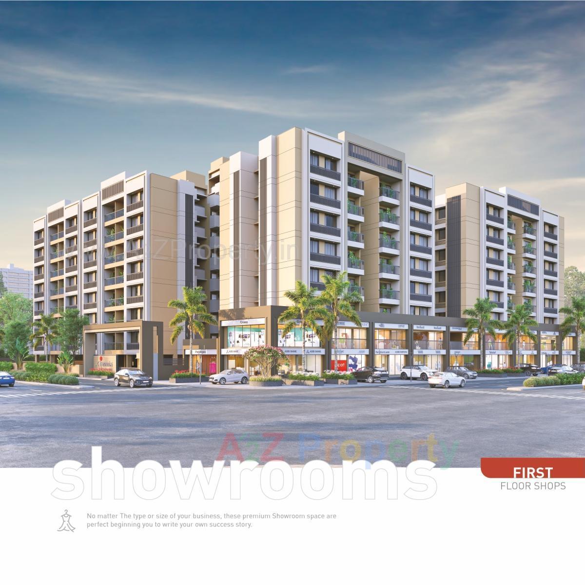 3D Elevation of real estate project Ananta Elegance located at Sanand, Ahmedabad, Gujarat