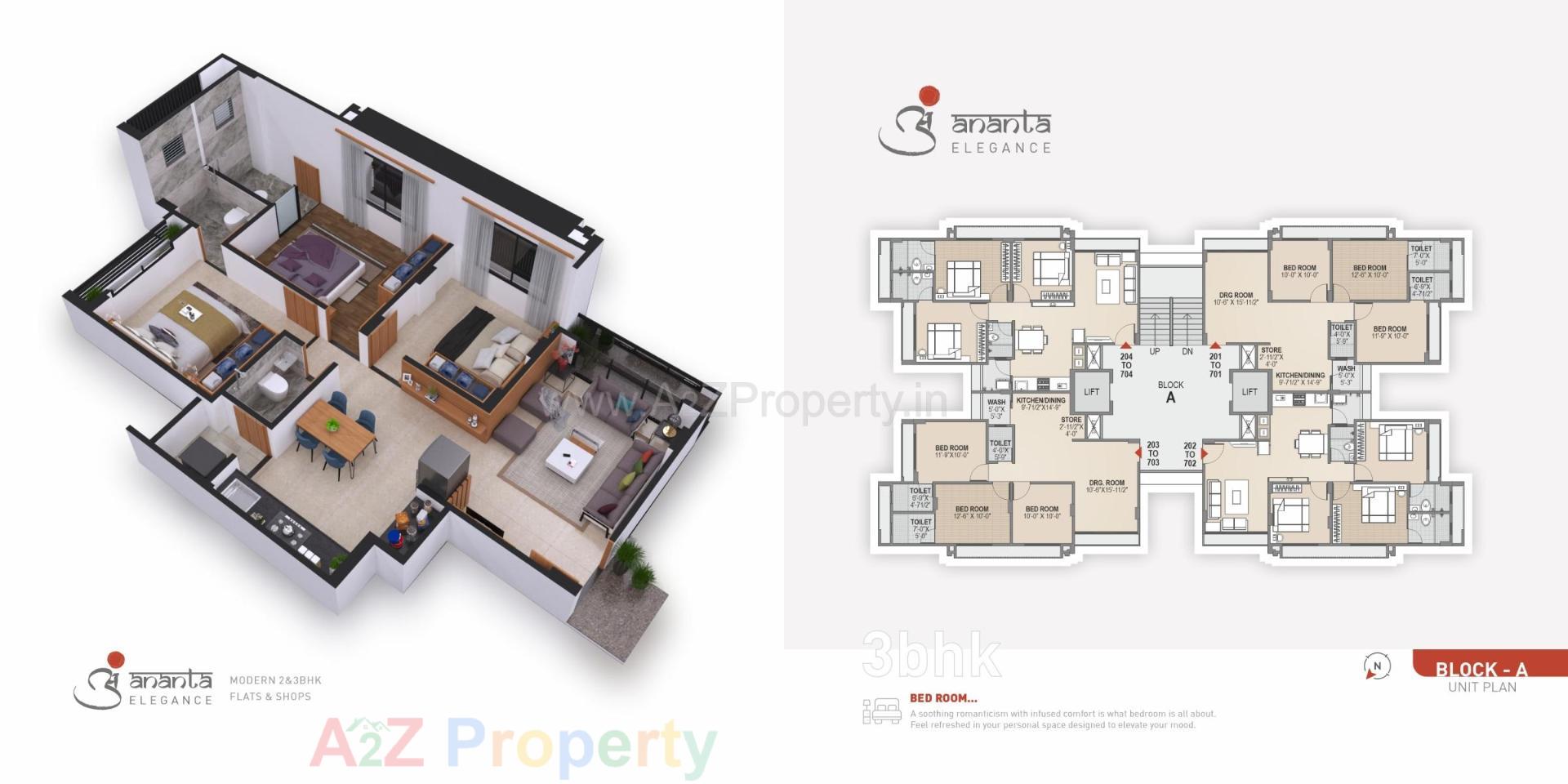 Layout of real estate project Ananta Elegance located at Sanand, Ahmedabad, Gujarat