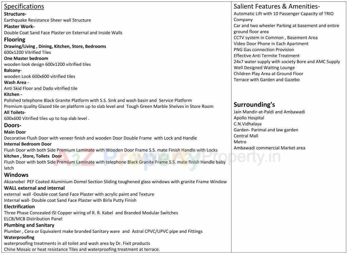  of real estate project Ananta Elite located at Ahmedabad, Ahmedabad, Gujarat