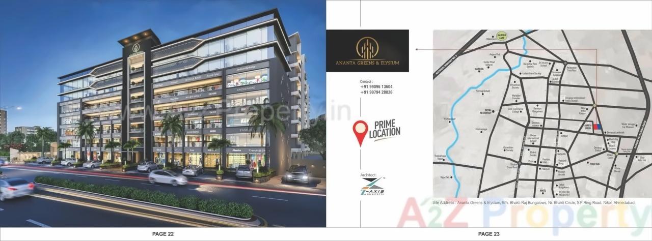  of real estate project Ananta Greens Elysium located at Nikol, Ahmedabad, Gujarat