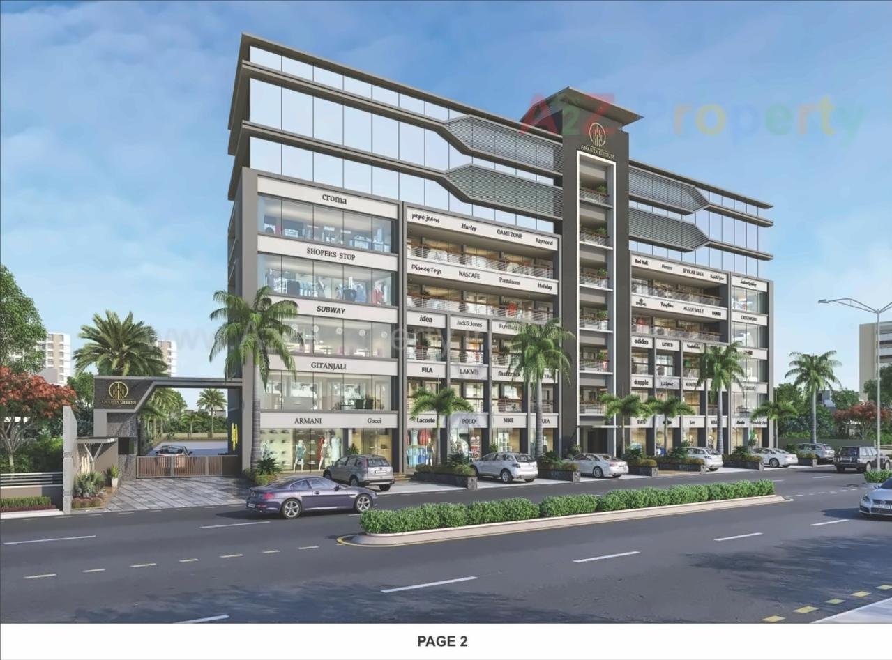 3D Elevation of real estate project Ananta Greens Elysium located at Nikol, Ahmedabad, Gujarat