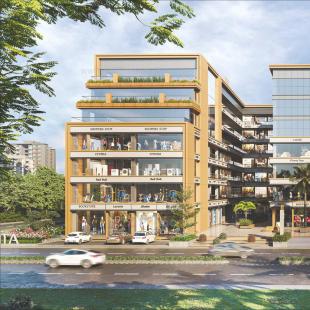 Elevation of real estate project Ananta Square located at Hanspura, Ahmedabad, Gujarat