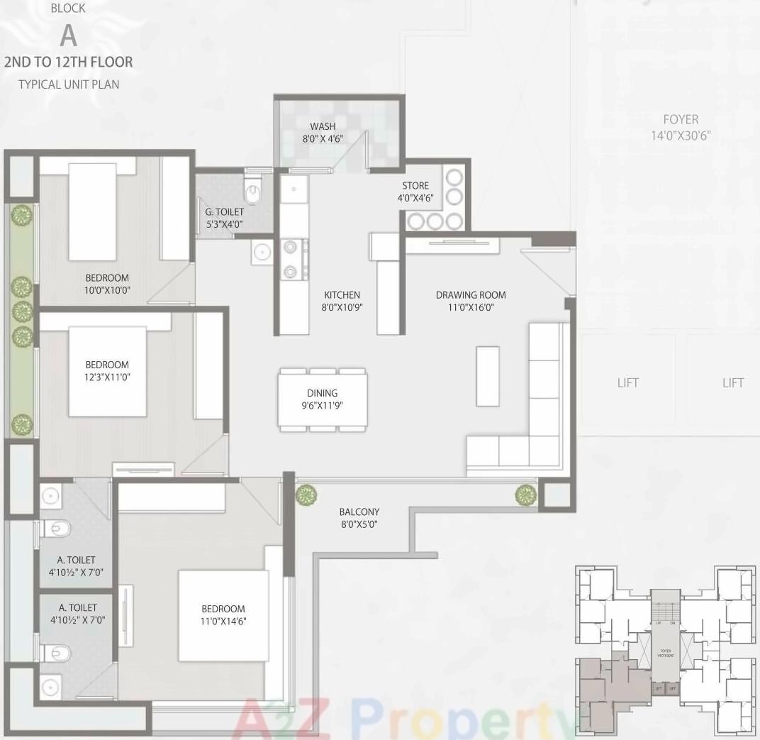Layout of real estate project Ananta located at Ahmedabad, Ahmedabad, Gujarat