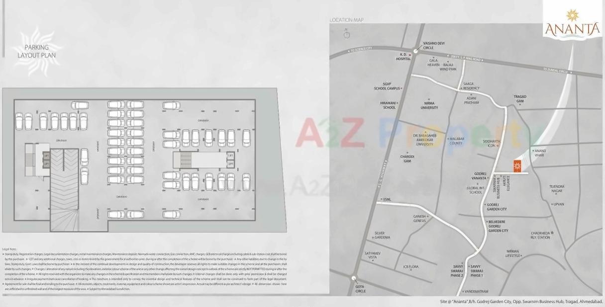  of real estate project Ananta located at Ahmedabad, Ahmedabad, Gujarat