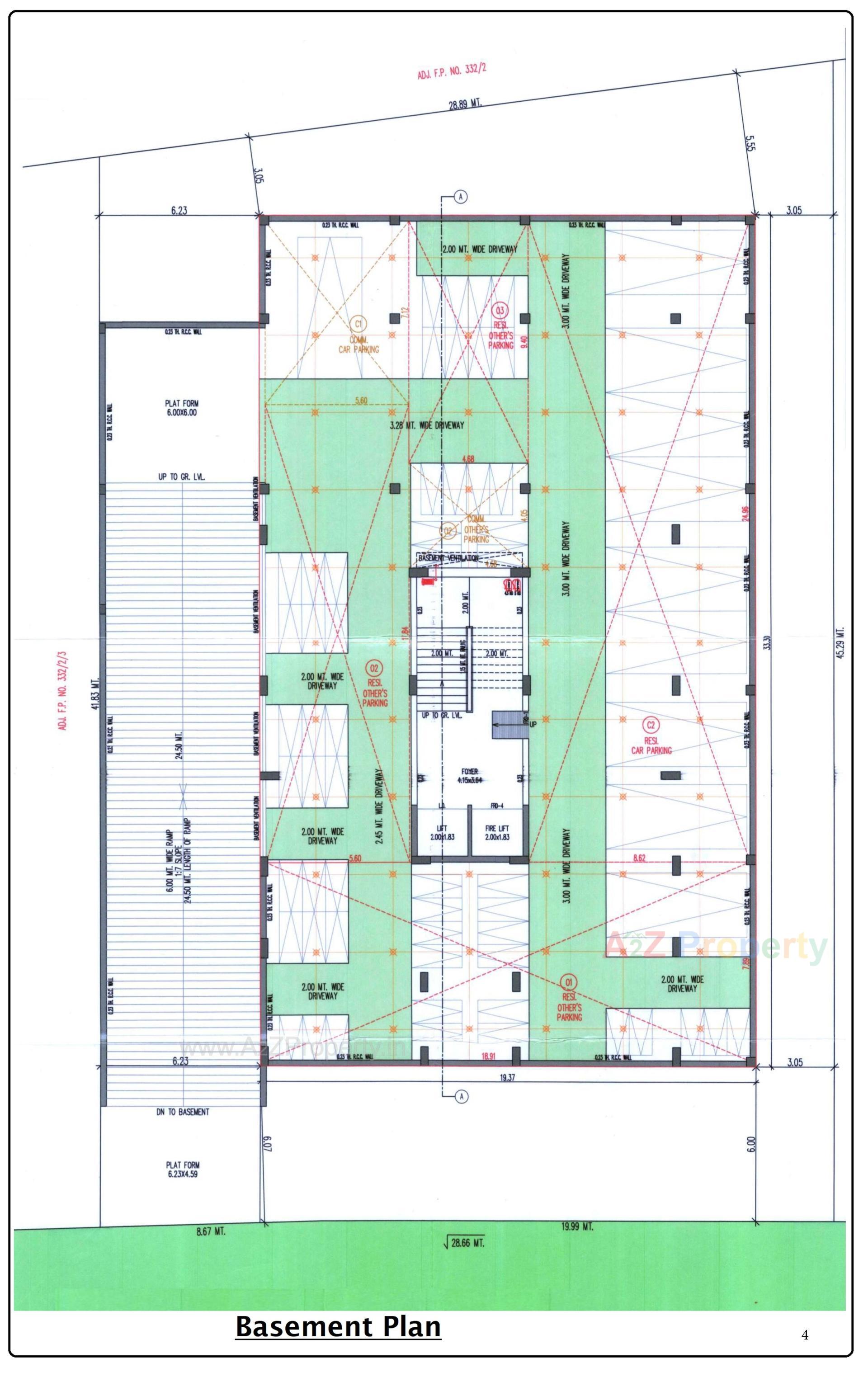 Layout of real estate project Anantam located at Null, Ahmedabad, Gujarat