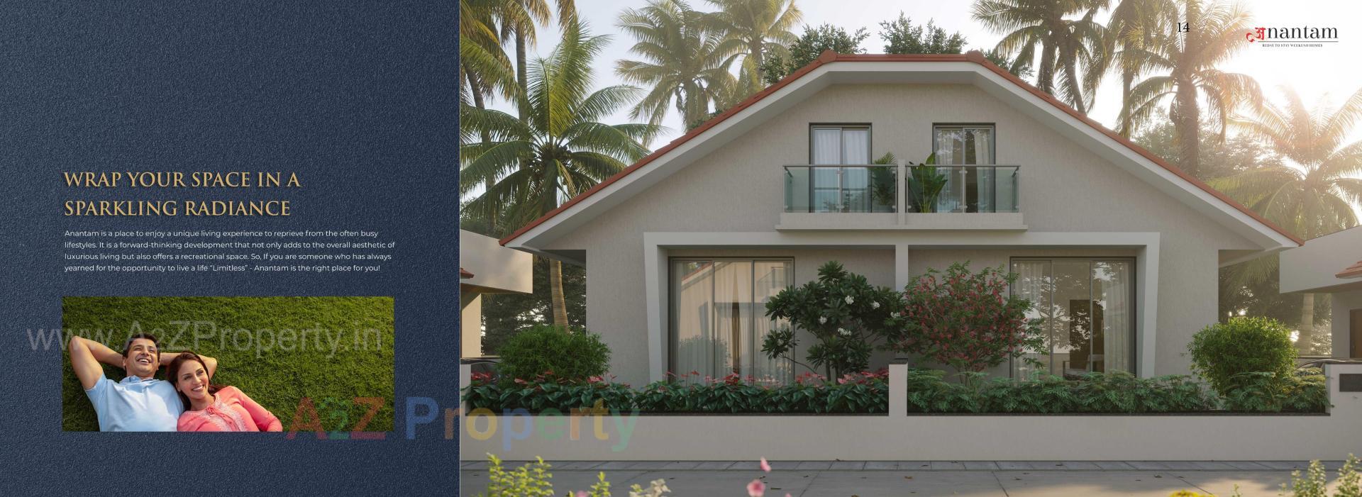 3D Elevation of real estate project Anantam located at Gamdi, Ahmedabad, Gujarat