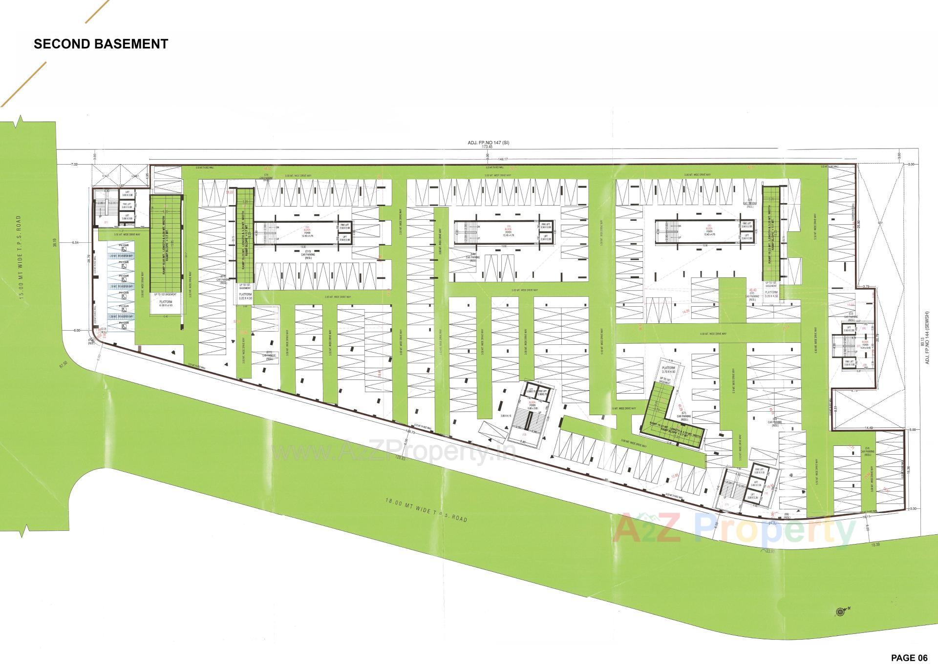 Layout of real estate project Anantara Galleria Anantara located at Ramol, Ahmedabad, Gujarat