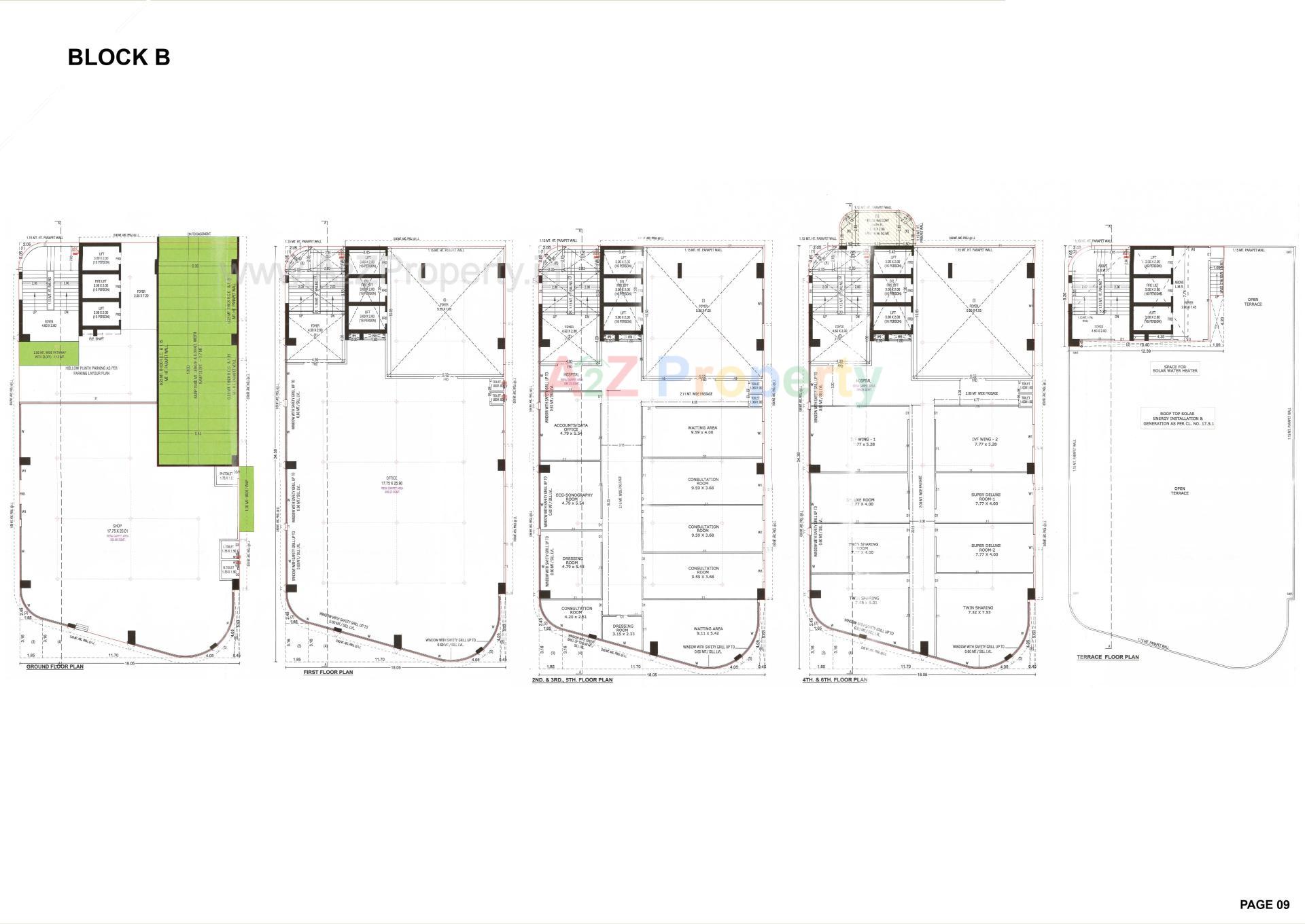 Layout of real estate project Anantara Galleria Anantara located at Ramol, Ahmedabad, Gujarat