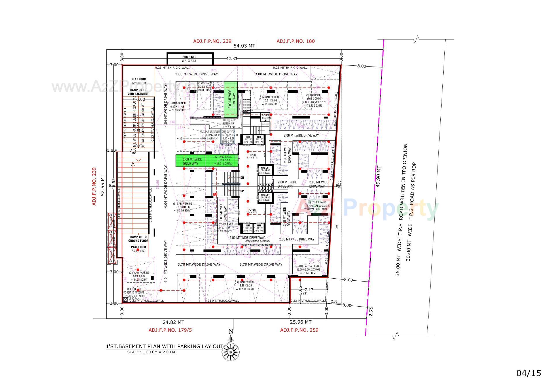 Layout of real estate project Anantara Imperial located at Ahmedabad, Ahmedabad, Gujarat