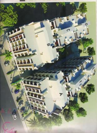 Elevation of real estate project Angan Avenue located at Nikol, Ahmedabad, Gujarat