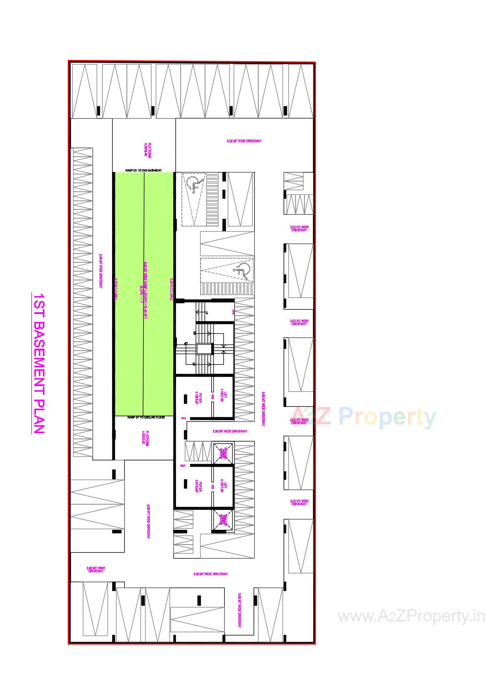 Layout of real estate project Anikedhya Atlantis located at Ahmedabad, Ahmedabad, Gujarat