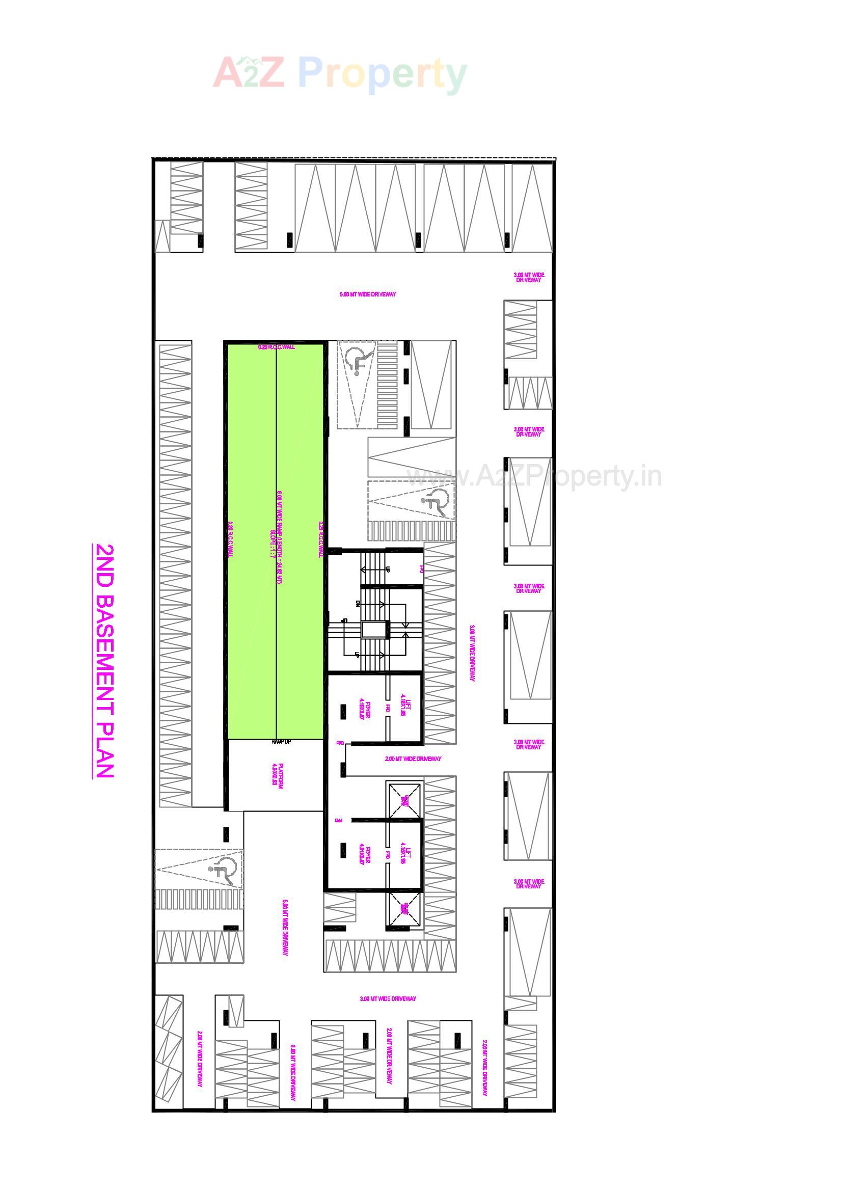 Layout of real estate project Anikedhya Atlantis located at Ahmedabad, Ahmedabad, Gujarat