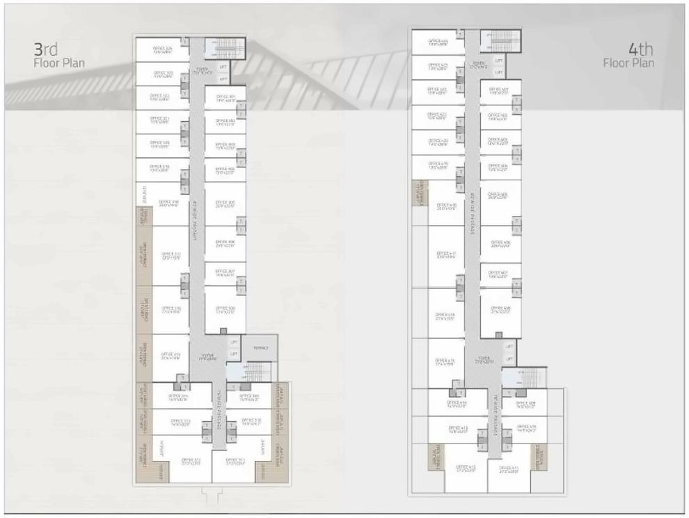 Layout of real estate project Anikedhya Capitol located at Chandkheda, Ahmedabad, Gujarat