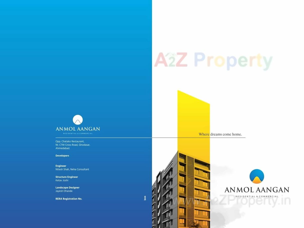  of real estate project Anmol Aangan located at City, Ahmedabad, Gujarat