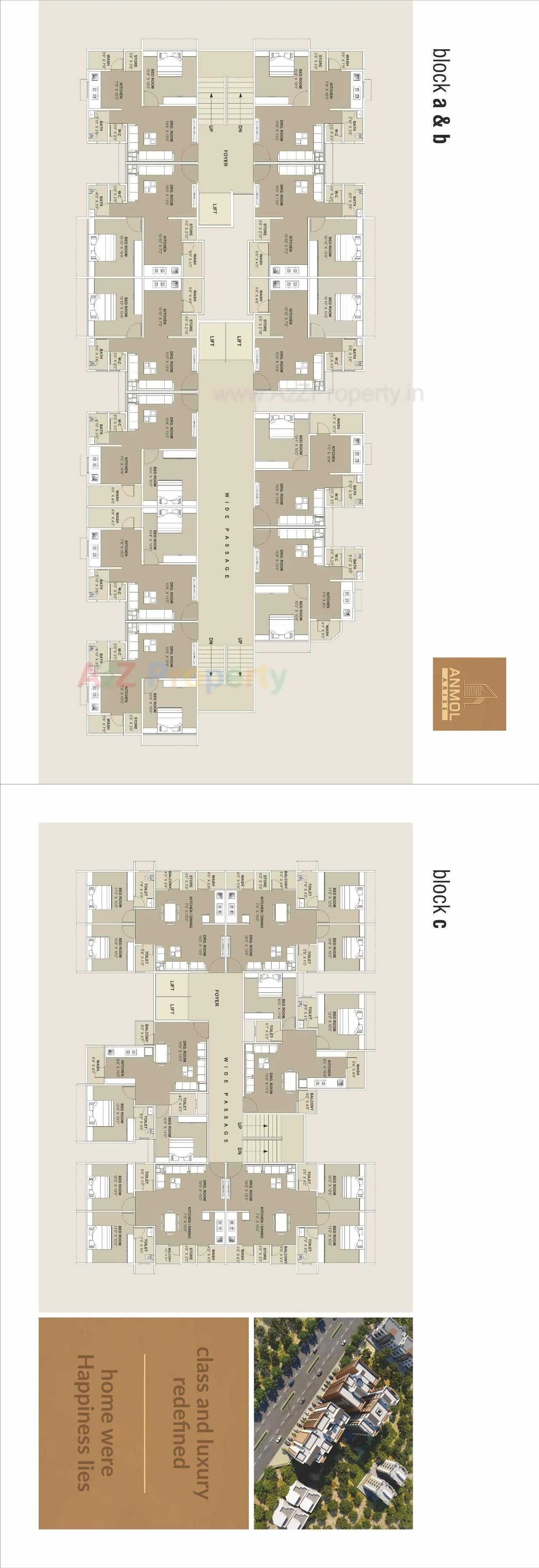  of real estate project Anmol Arise located at Vinzol, Ahmedabad, Gujarat