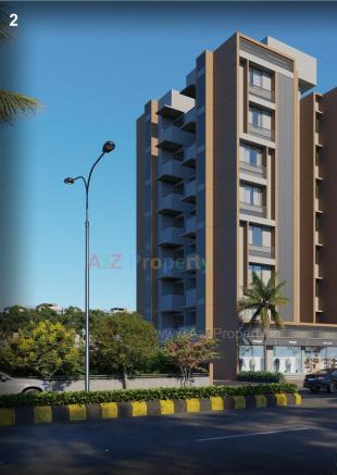 Elevation of real estate project Anmol Bliss located at Vinzol, Ahmedabad, Gujarat