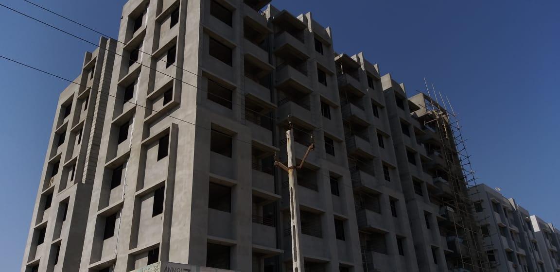 100516_const of real estate project Anmol Galaxy located at Kathwada, Ahmedabad, Gujarat