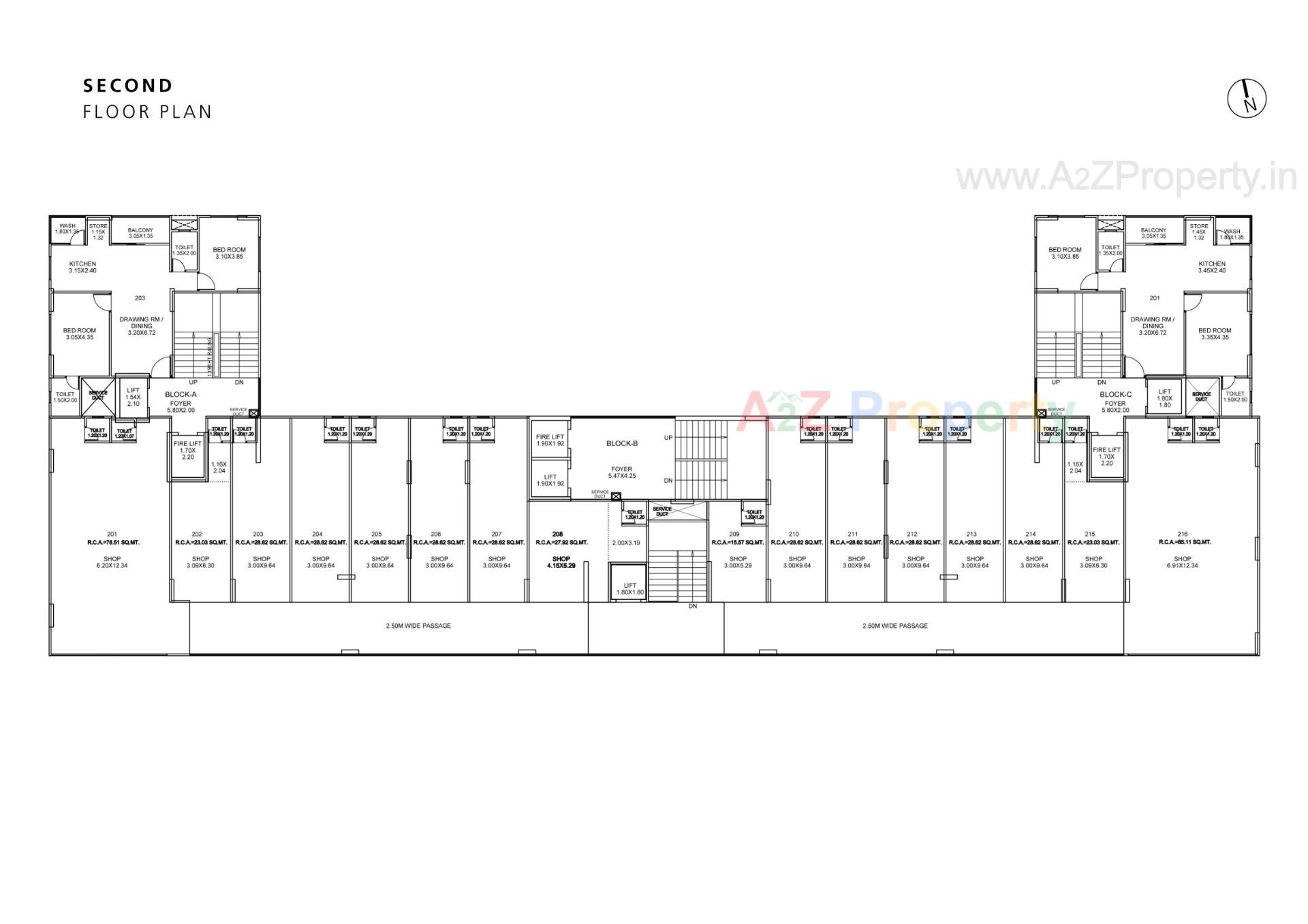 Layout of real estate project Antilia Anant located at Wadaj, Ahmedabad, Gujarat