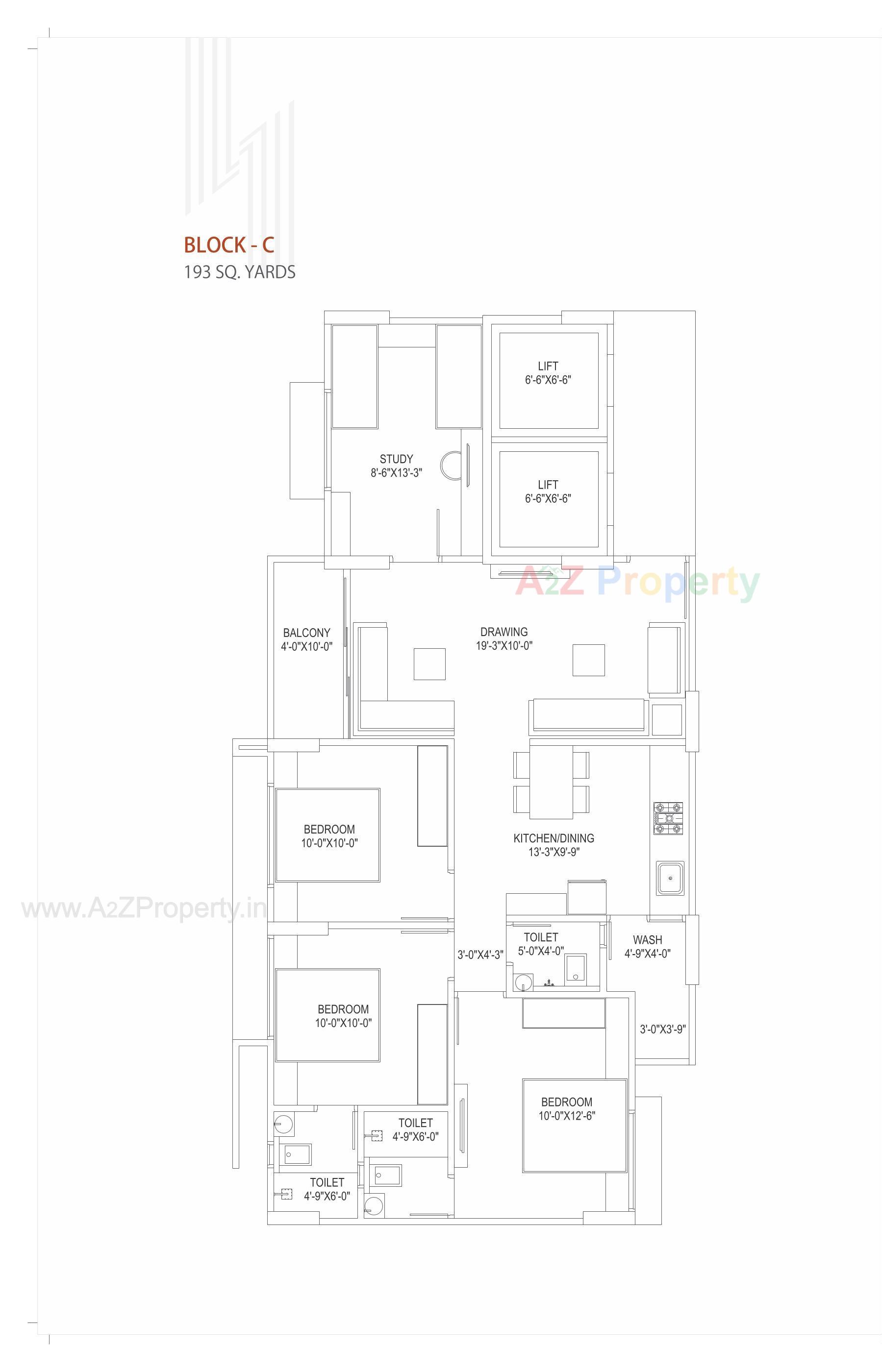 Layout of real estate project Antilia One located at Ghatlodia, Ahmedabad, Gujarat