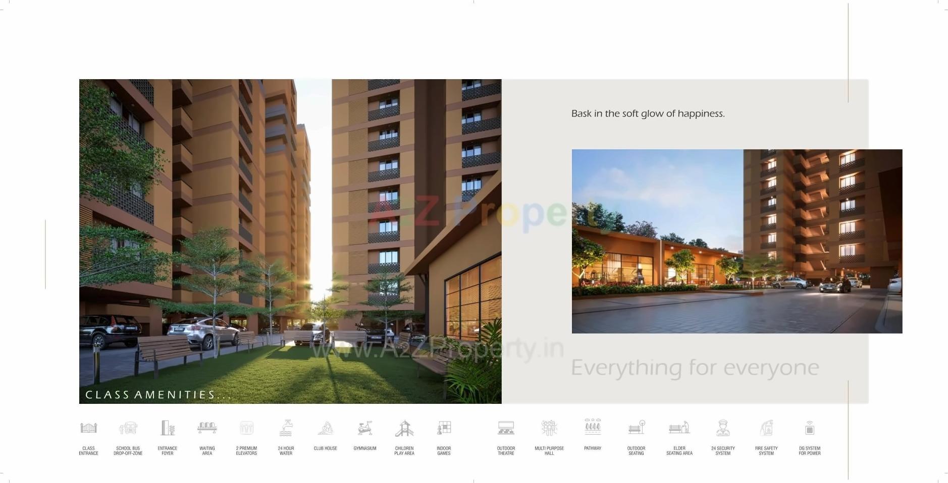 3D Elevation of real estate project Antilia located at Ahmedabad, Ahmedabad, Gujarat