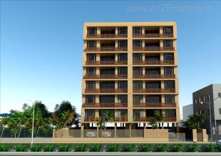 Elevation of real estate project Anupam Apartment located at Memnagar, Ahmedabad, Gujarat
