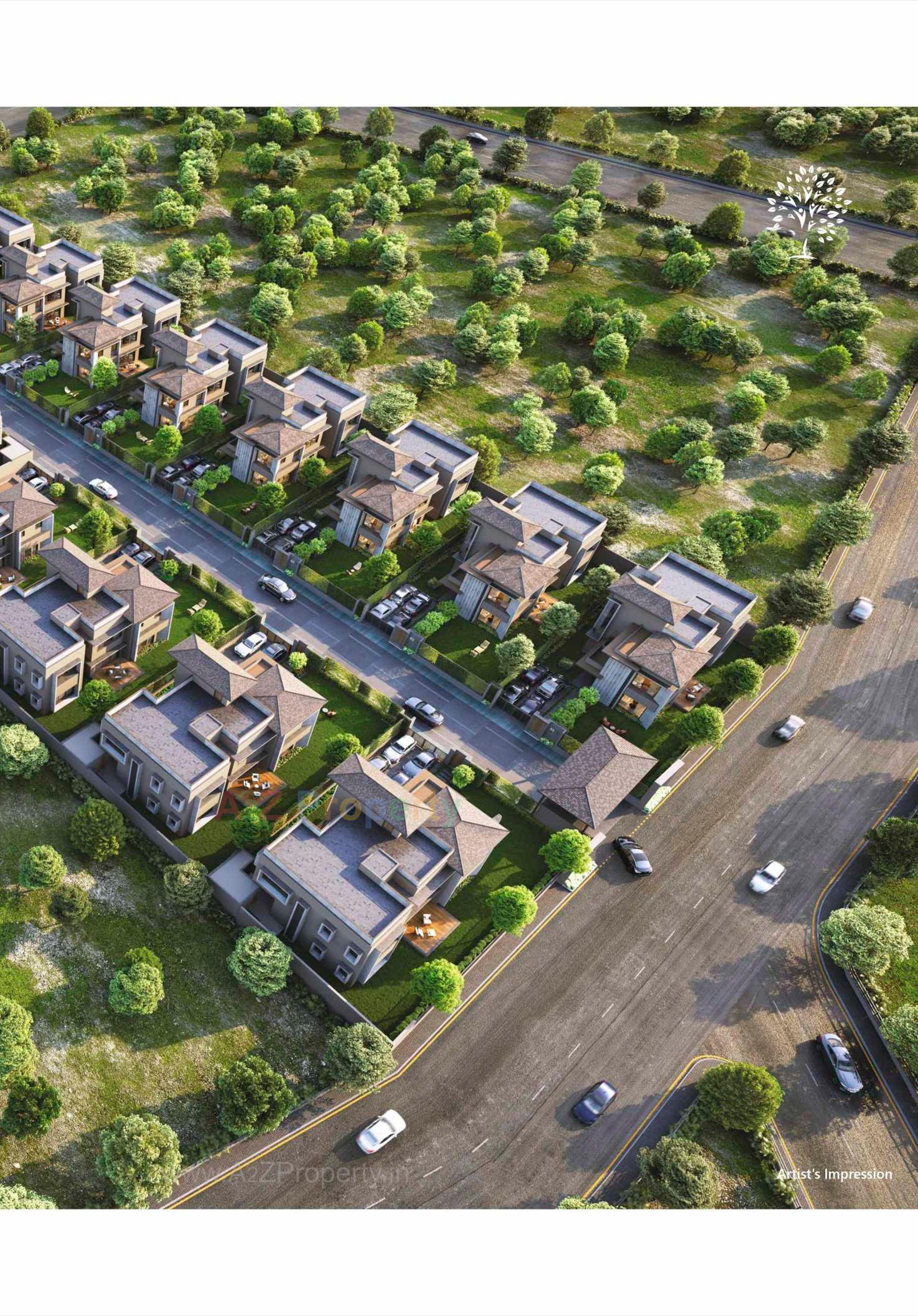 3D Elevation of real estate project Anurita located at Hebatpur, Ahmedabad, Gujarat