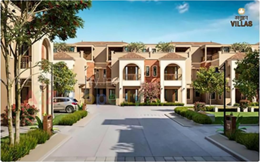 3D Elevation of real estate project Anushthan located at Chenpur, Ahmedabad, Gujarat