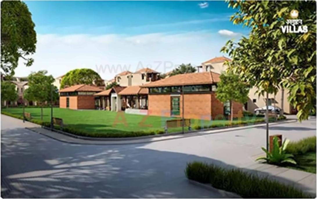 3D Elevation of real estate project Anushthan located at Chenpur, Ahmedabad, Gujarat