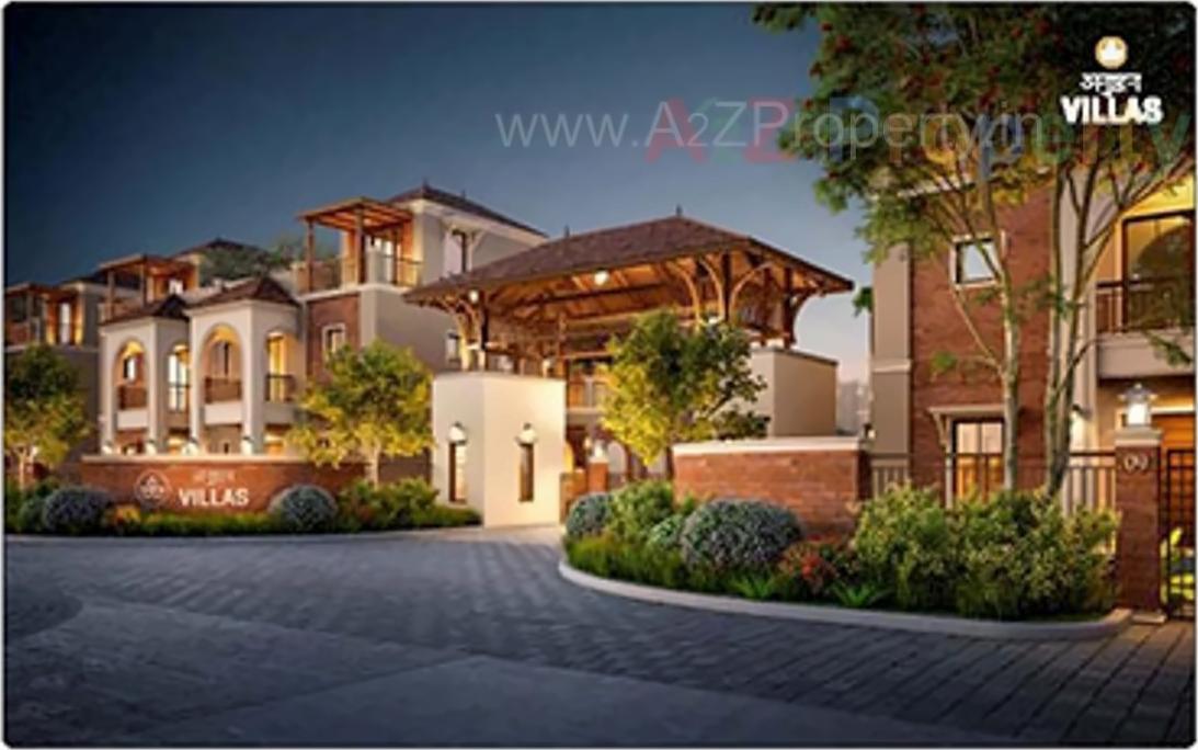 3D Elevation of real estate project Anushthan located at Chenpur, Ahmedabad, Gujarat