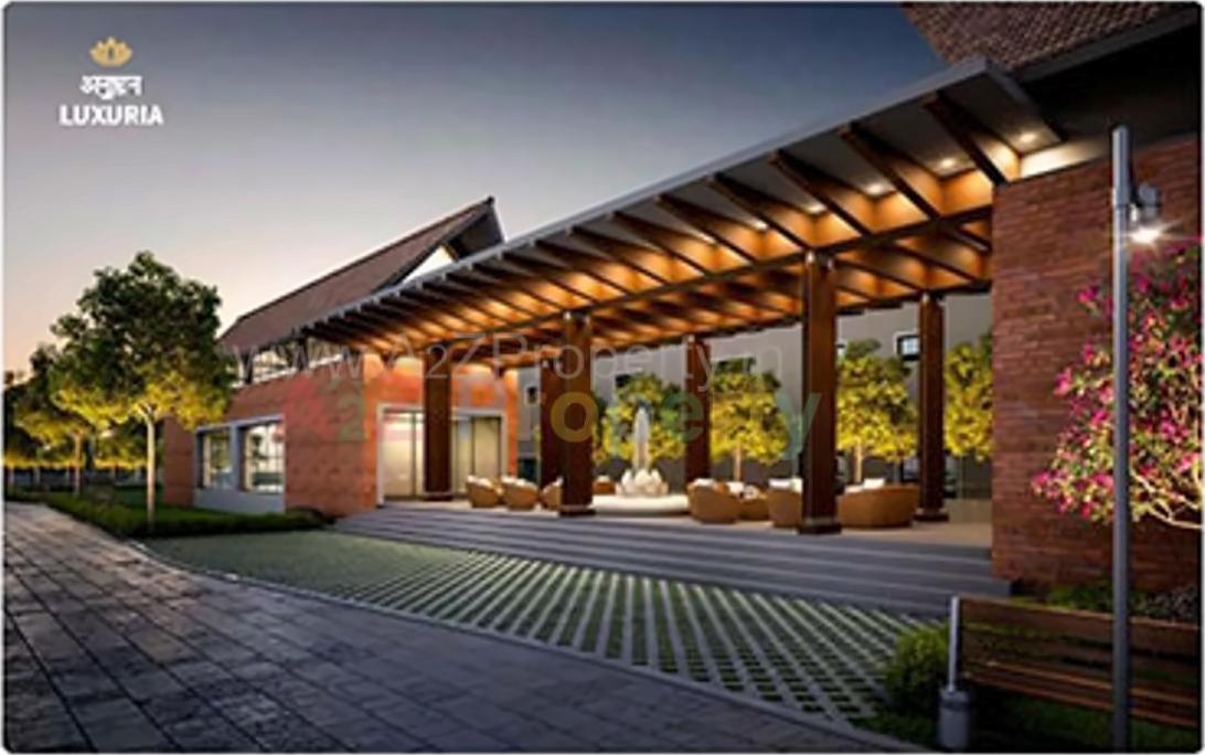 3D Elevation of real estate project Anushthan located at Chenpur, Ahmedabad, Gujarat