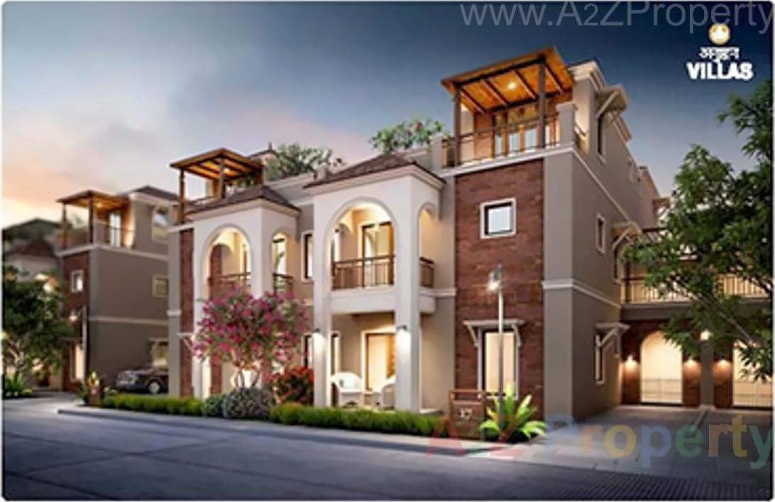 3D Elevation of real estate project Anushthan located at Chenpur, Ahmedabad, Gujarat