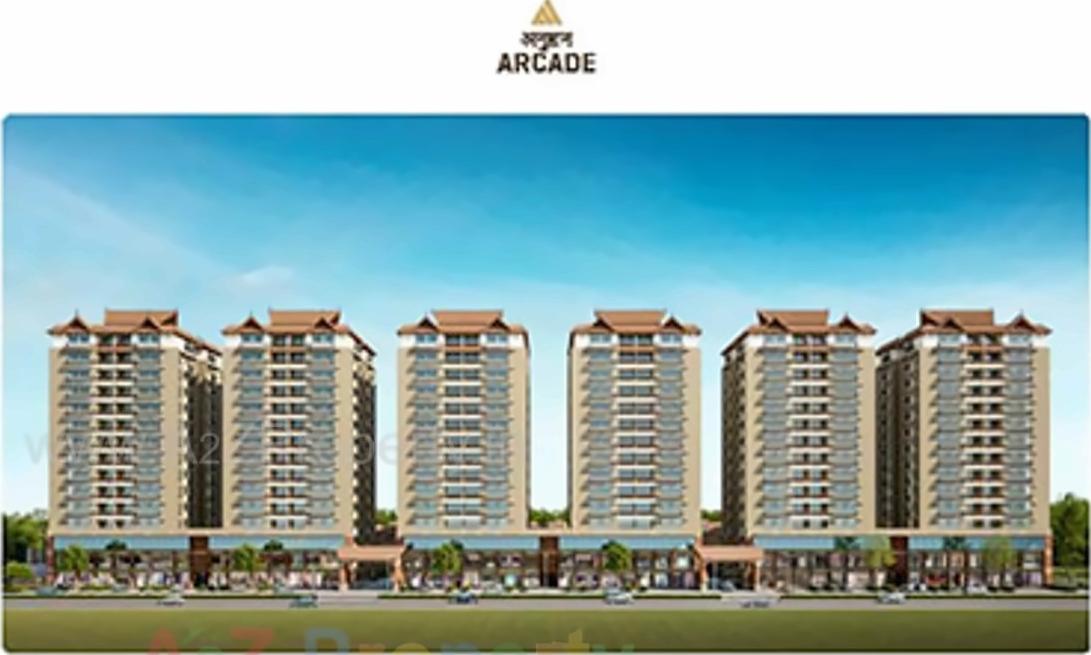 3D Elevation of real estate project Anushthan located at Chenpur, Ahmedabad, Gujarat