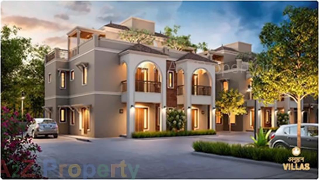 3D Elevation of real estate project Anushthan located at Chenpur, Ahmedabad, Gujarat