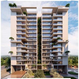 Elevation of real estate project Anutham located at Gota, Ahmedabad, Gujarat