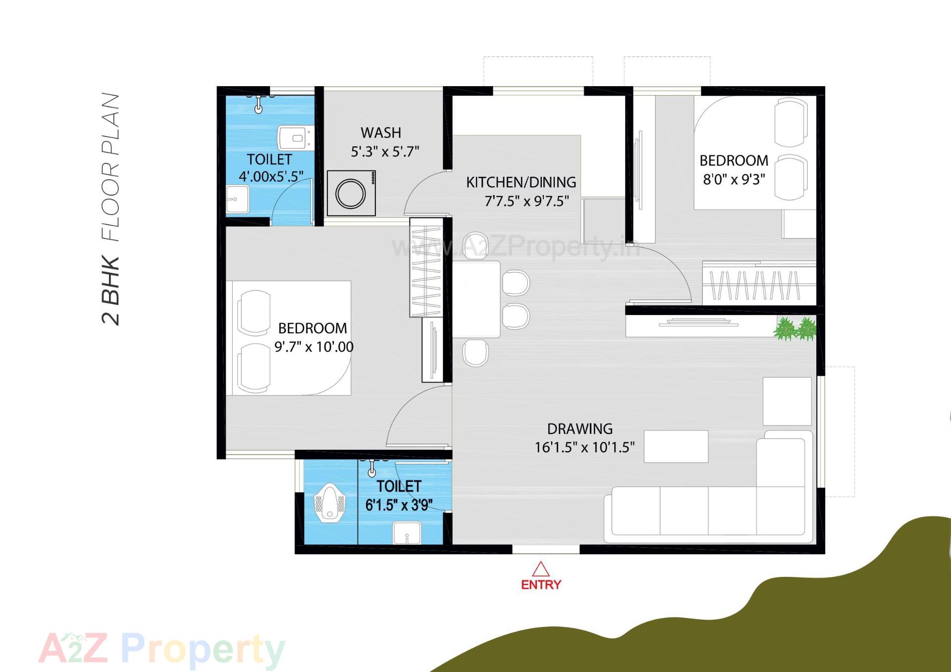Layout of real estate project Apaar Pride Homes located at Fatehwadi, Ahmedabad, Gujarat