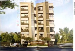 Elevation of real estate project Apeksha Blossom located at Manipur, Ahmedabad, Gujarat
