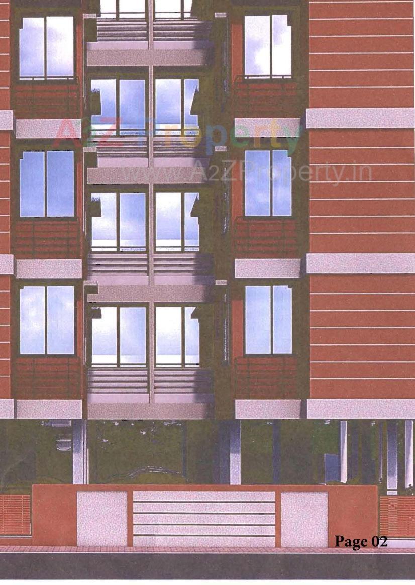 3D Elevation of real estate project Apple Glory located at Sardarnagar, Ahmedabad, Gujarat