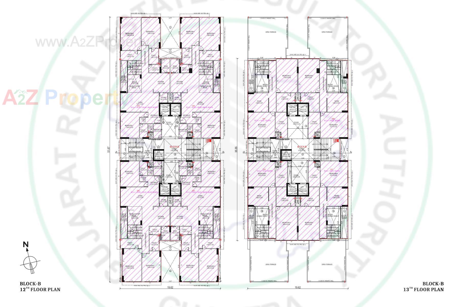 Layout of real estate project Apricus located at Shilaj, Ahmedabad, Gujarat