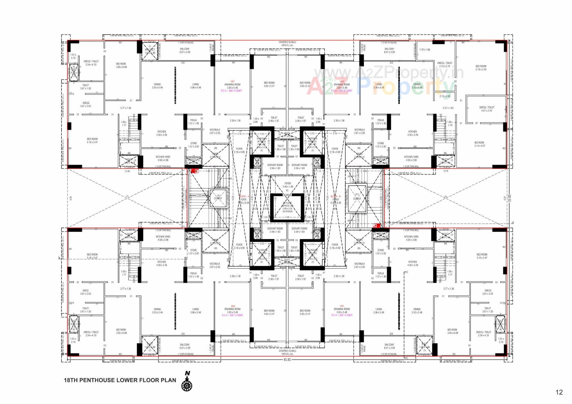 Layout of real estate project Apricus located at Ambli, Ahmedabad, Gujarat