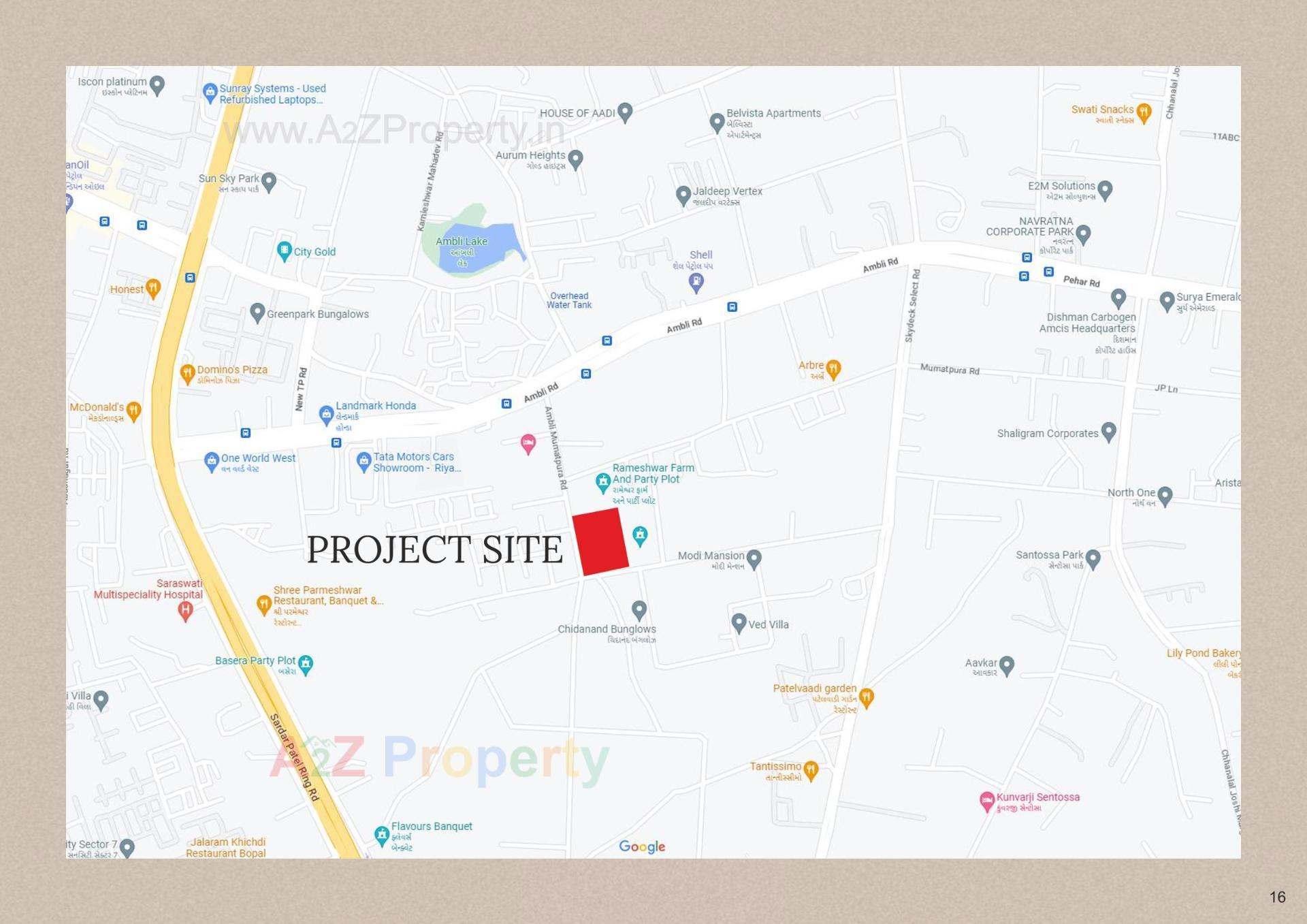  of real estate project Apricus located at Ambli, Ahmedabad, Gujarat