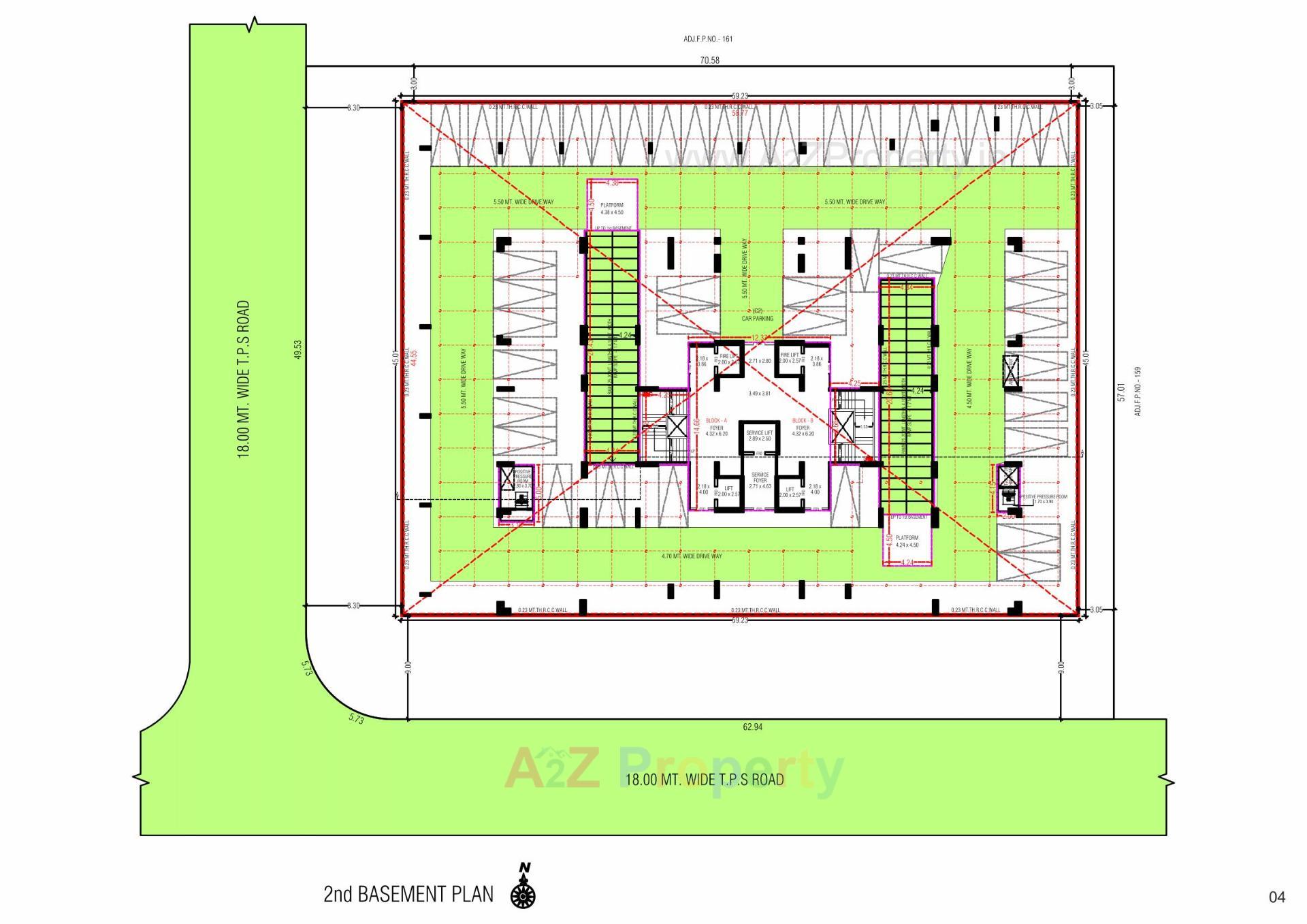 Layout of real estate project Apricus located at Ambli, Ahmedabad, Gujarat